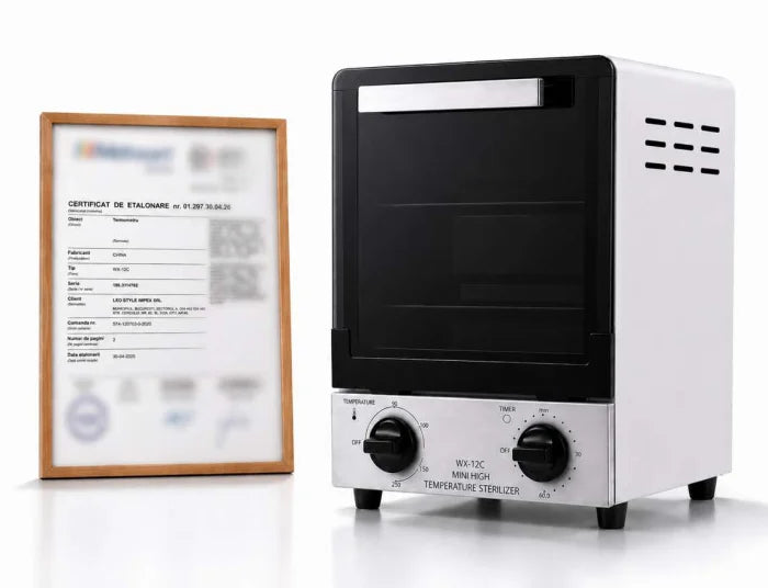Sterilizator Pupinel cu aer cald 250 grade, 1000w, WX-12C Calibrat