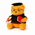 Ursulet de Plus Absolvent, 28 cm, cu Toca si Diploma, Cadou pentru Absolvire, Plush Moale si Pufos